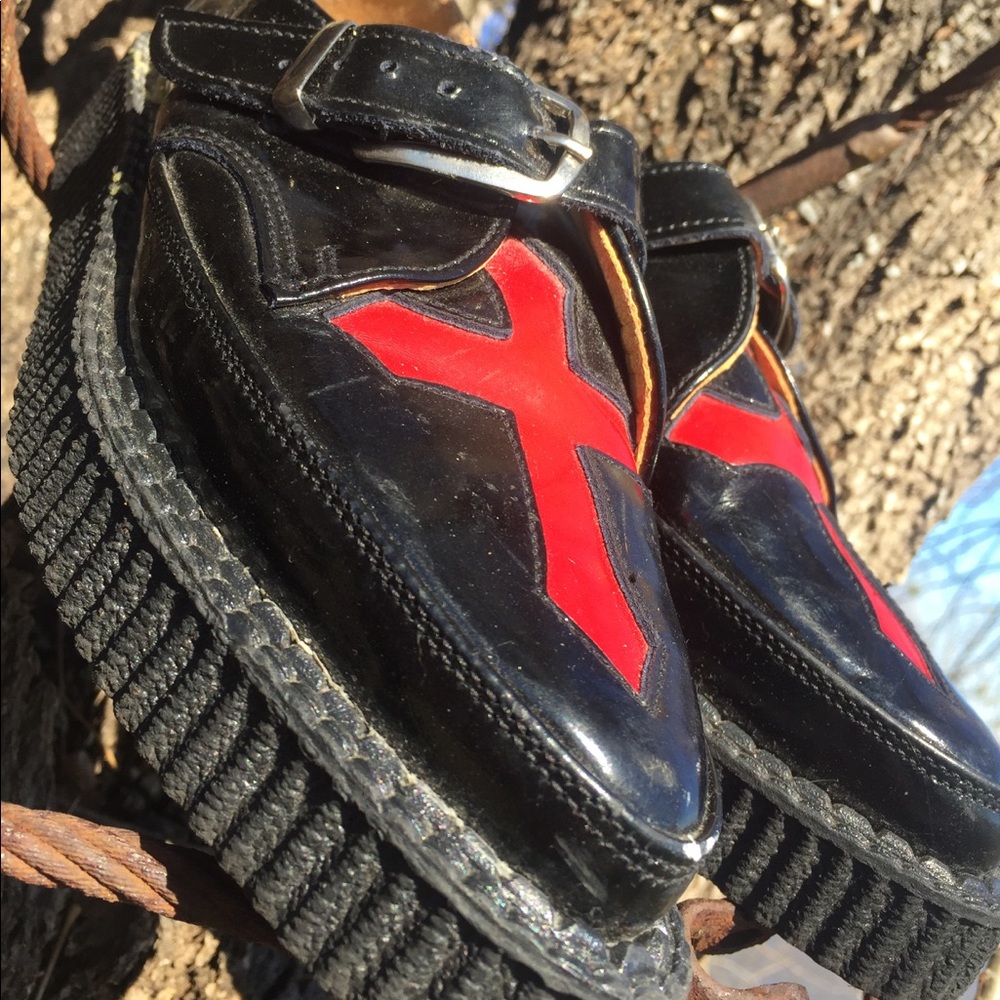 T.U.K. Leather Creepers Women's Size 6
